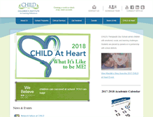 Tablet Screenshot of childnow.org